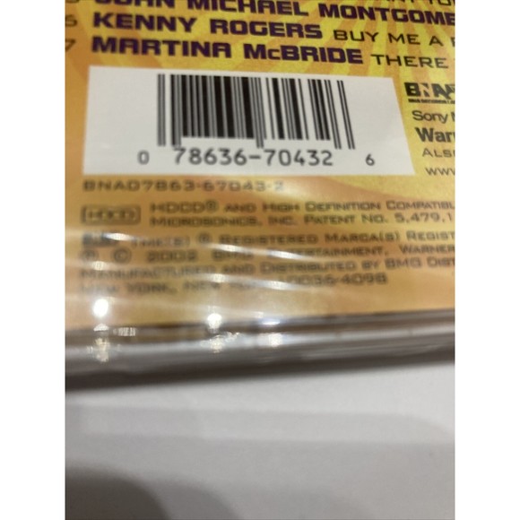 Totally Country - Music CD - Various Artists -  2002-02-05 - RCA - New Sealed - Picture 5 of 5